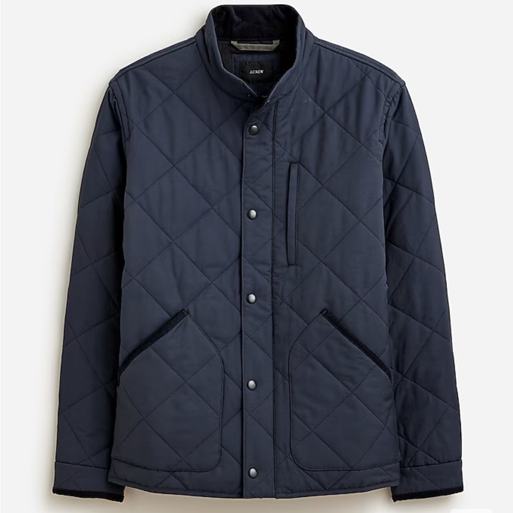 Jcrew Sussex quilted jacket XS